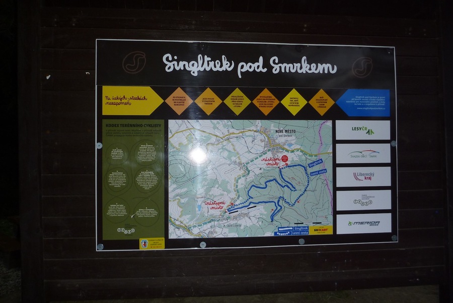 single track ski areál harrachov cyklotrasy ubytování webkamera